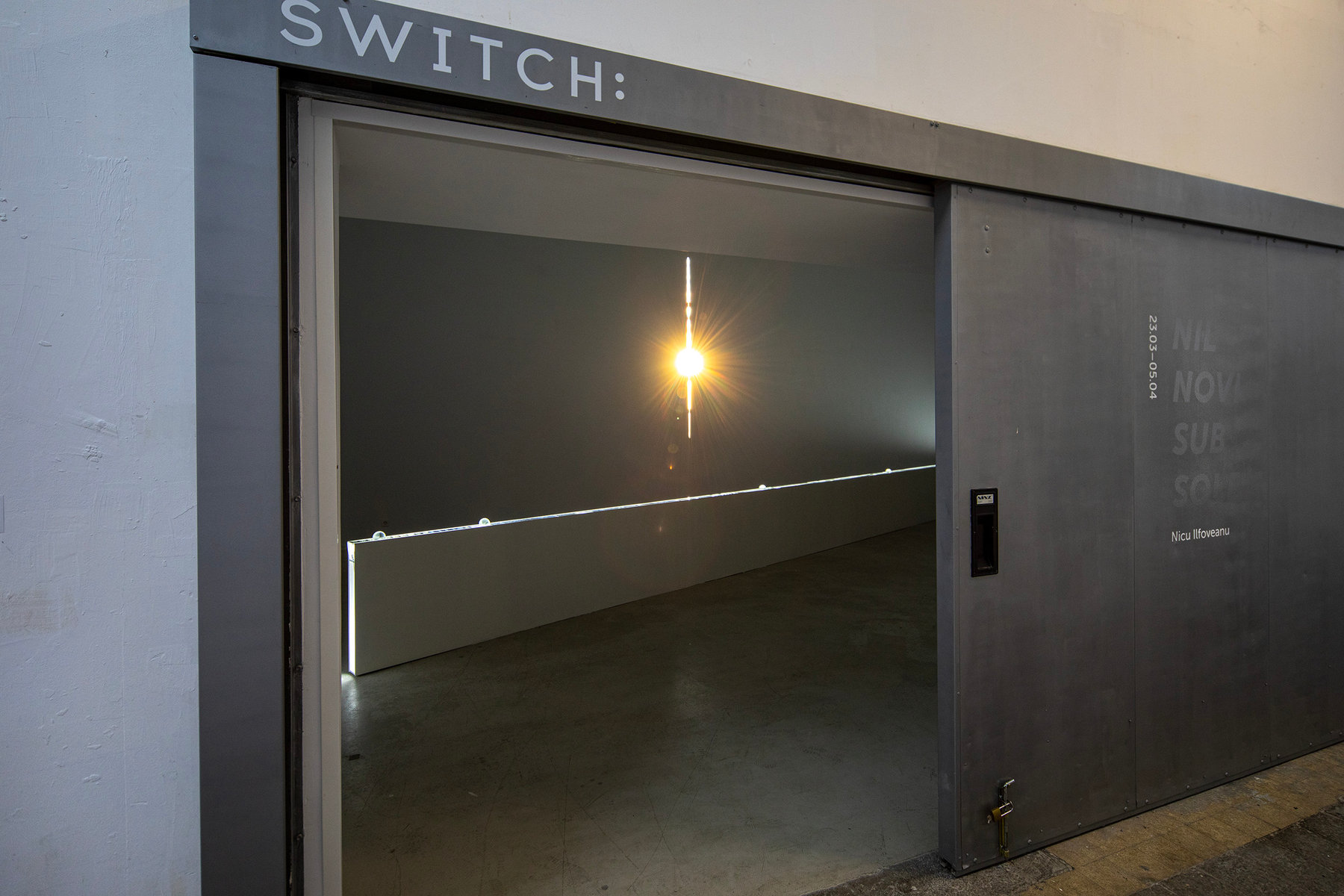 Casa Scânteii — NIL NOVE SUB SOLE — installation view 1