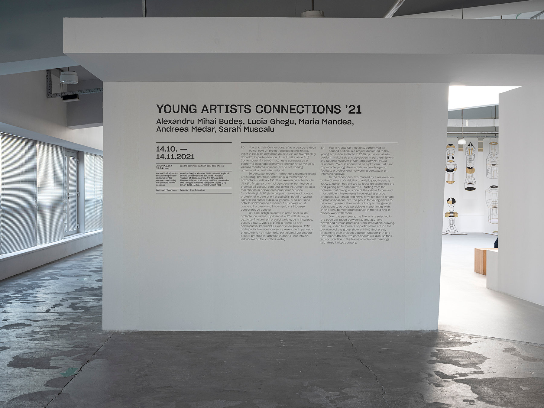 Collaborations — Young Artists Connections '21 — installation view 1