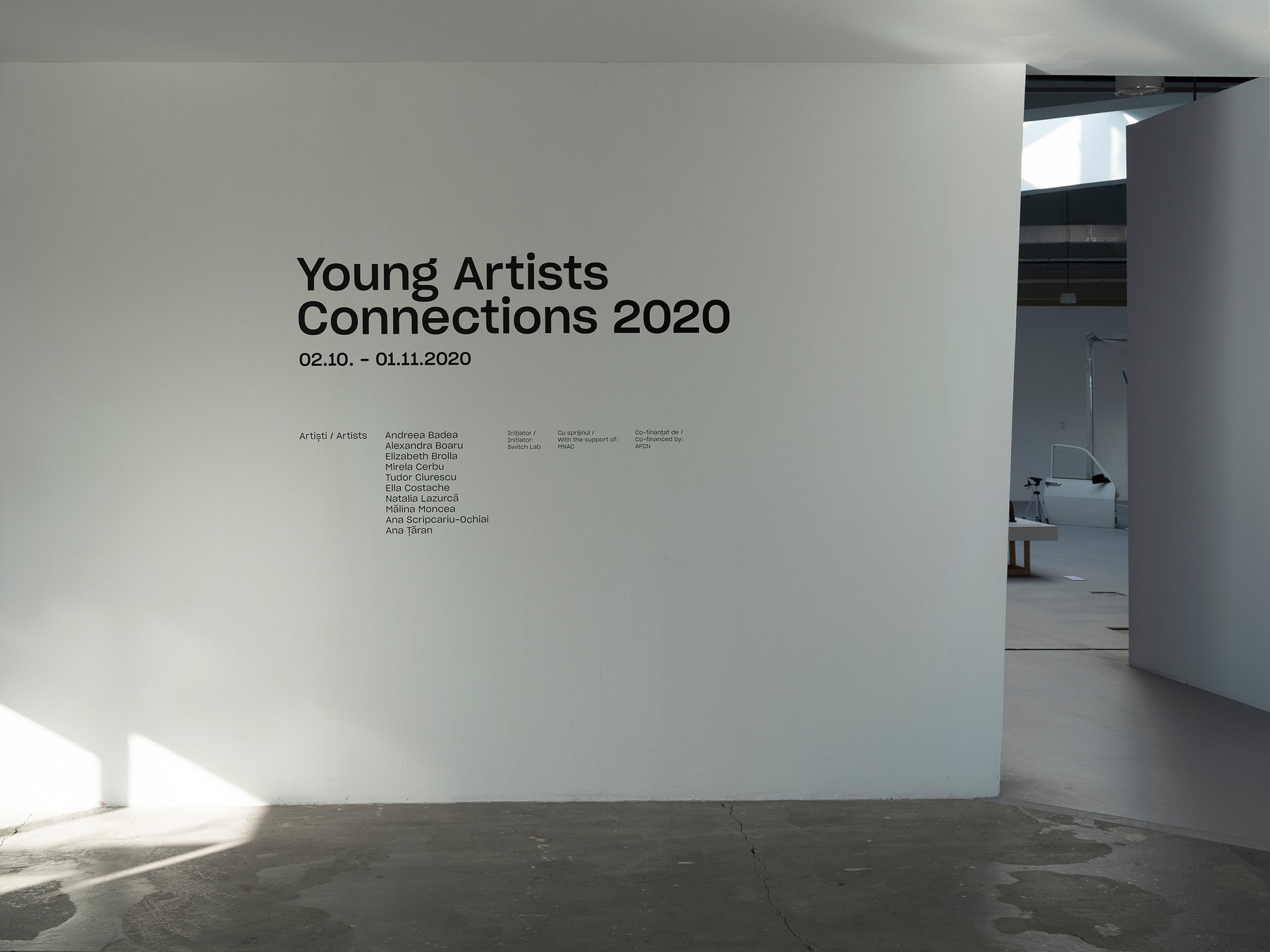 Collaborations — Young Artists Connections '20 — installation view 1